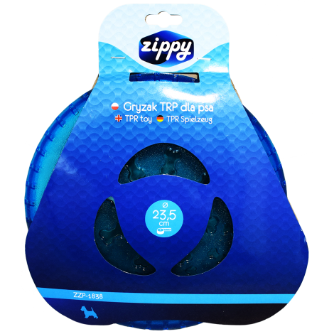 Gryzak TRP dla psa 23,5 cm (gumowe frisbee)