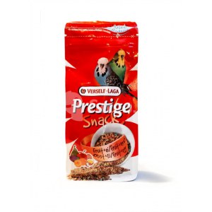 Versele-Laga Prestige Snack Budgies 125G Przysmak Z Biszkoptami I Owocami Dla Papużek Falistych