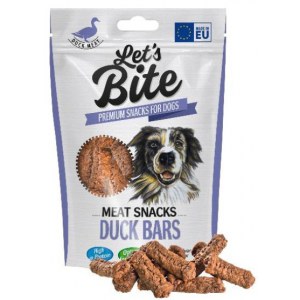 Let's Bite Meat Snack Duck Bars 80g