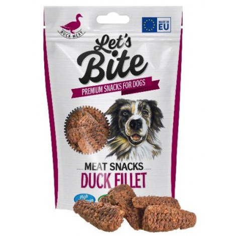 Let's Bite Meat Snack Duck Fillet 80g