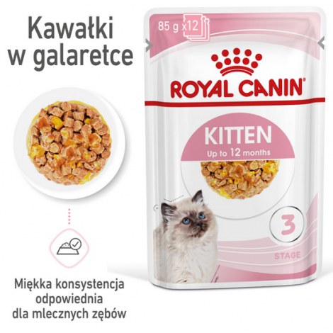 Royal Canin Feline Kitten Multipack karma mokra dla kociąt do 12 miesiąca życia saszetki 4x85g - 4