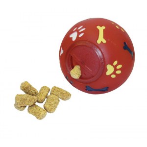 KERBL Zabawka dla psa, piłka na przysmaki 11cm [84789]