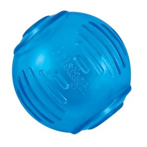 PETSTAGES Orka Ball - Piłka dla psa, niebiesko-mleczna [PS68499]