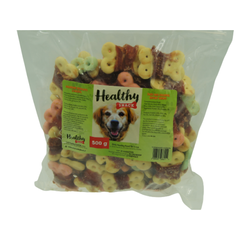 HEALTHY SNACK Kolorowe biszkopty z kaczką 500g [NS-224] - 2