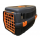 PET STYLE Transporter dla kota/psa/królika średni z kolorową kratką 49x33x32cm
