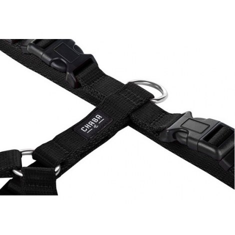 CHABA Szelki Guard XL 3cm czarne - 3