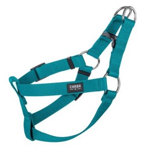 CHABA Szelki taśma regulowane nr 2 - obwód 50cm morskie