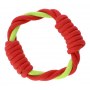Dingo Zabawka dla psa - Ringo zaplatane Energy 18cm czerwono-zielone - 2