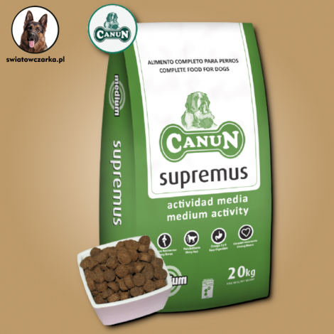 Canun Supremus 20 kg karma dla psów dorosłych - właściwości odkażające - 3