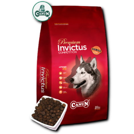 Canun Invictus 20kg karma premium dla psa z jagnięciną (mięso 30%), ryżem (25%) i rybą - 2
