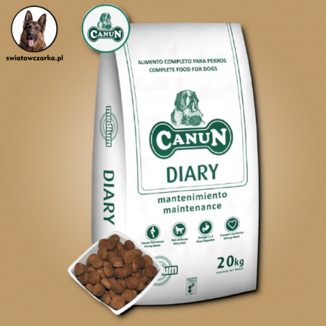 Canun Diary 20kg karma dla psów z nadwagą i dojrzałych - 2