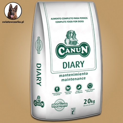 Canun Diary 20kg karma dla psów z nadwagą i dojrzałych - 4