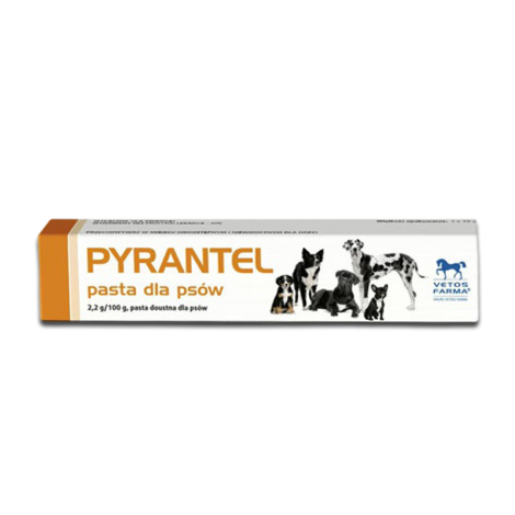 Pasta na odrobaczenie dla psa Pyrantel 100g