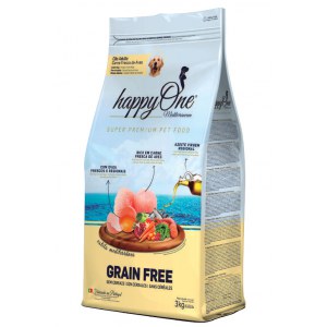 HappyOne Grain-Free Mediterraneum Adult dla psów dorosłych Super Premium 12Kg