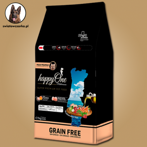 HappyOne Grain-Free  Mediterraneum Small breed 7kg - 2