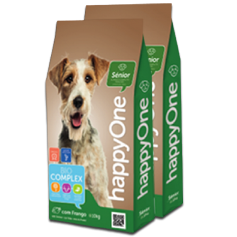 [Zestaw] HappyOne Dog Senior Premium dla psów dojrzałych 10kg x 2