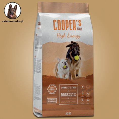 Cooper's High Energy dla psów aktywnych 20kg - 2