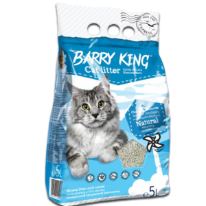 Żwirek dla kota bentonitowy BARRY KING naturalny 5l