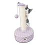 Drapak stojący Junior, flausz, 26 × 47 cm, liliowy - 3