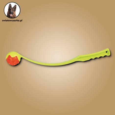 Rzutka dla psa ze świecącą piłką, 50 cm/o 6 cm - 2