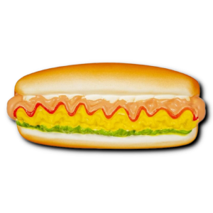 DUVO+ Zabawka latex hot-dog