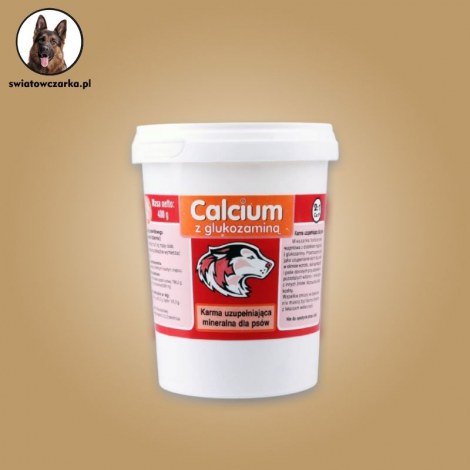 Calcium 400 g czerwony - suplement diety z glukozaminą - 2