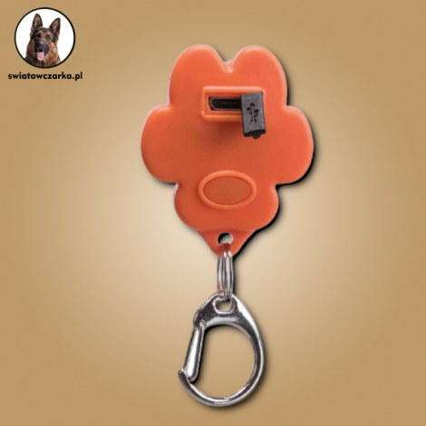 Zawieszka świecąca dla psów Flasher USB 3.5cm/4.3cm łapka - 8