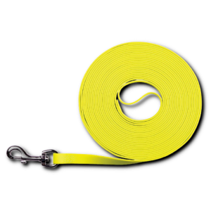 Smycz treningowa odblaskowa Easy Life , 15 m/17 mm, neonowy żółty