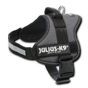 Julius-K9® Powerharness® szelki, dla psa, antracyt, 0/M–L: 58–76 cm/40 mm