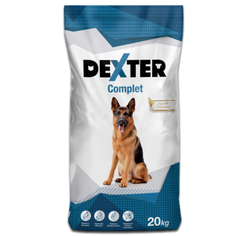 [Zestaw] Dexter Complete dla psów ras dużych 20kg + Obroża na kleszcze FORESTO powyżej 8 KG - 2