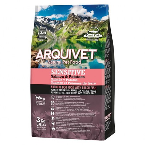 PRÓBKA Arquivet Sensitive łosoś z ziemniakami 60g - 2