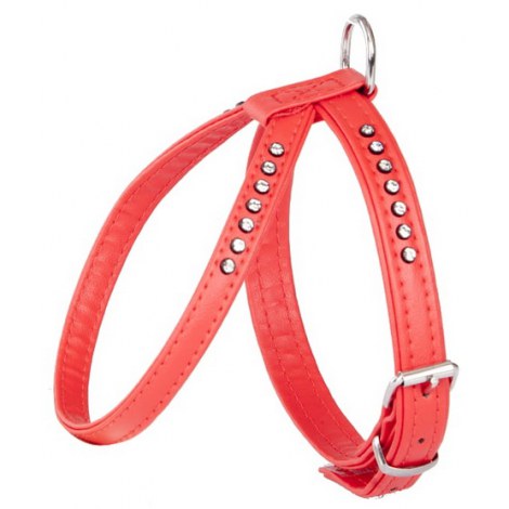 Dingo Szelki Glamour nr.3 (37-43cm) ósemki czerwone