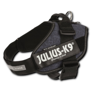 Szelki Julius-K9®, 2/L–XL: 71–96 cm/50 mm, jeans