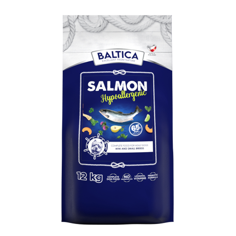 Baltica Salmon Hypoallergenic Small 9 kg dla ras małych
