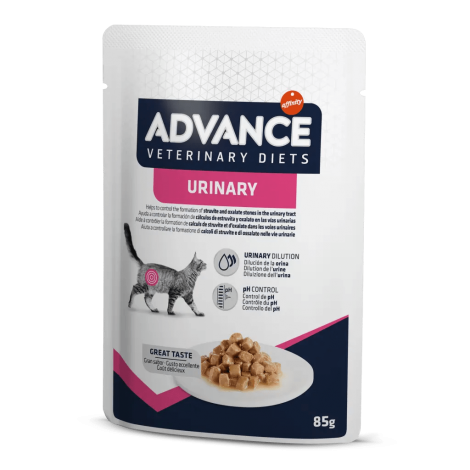 ADVANCE DIET Urinary - mokra karma dla kotów z problemami układu moczowego 85g - 2