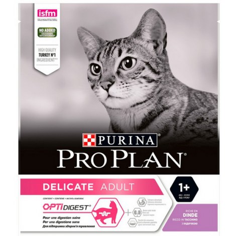 Purina Pro Plan Cat Adult Delicate Digestion z indykiem 400g - 2