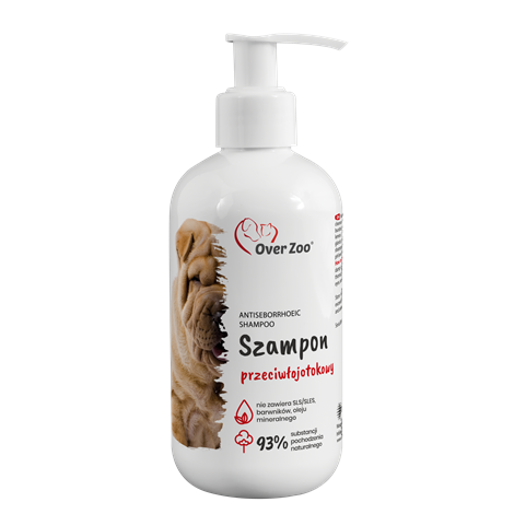 OVERZOO Szampon przeciwłojotokowy 250ml
