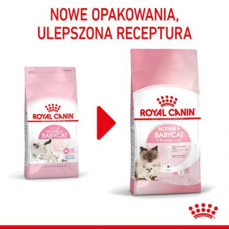 Royal Canin Mother&Babycat karma sucha dla kotek w okresie ciąży, laktacji i kociąt od 1 do 4 miesiąca 2kg - 5