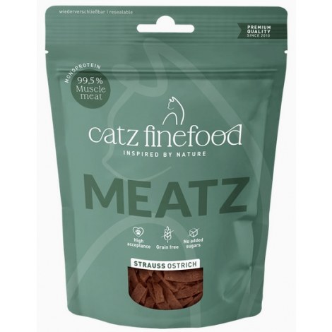 Catz Finefood Meatz N.17 Struś 45g - 5