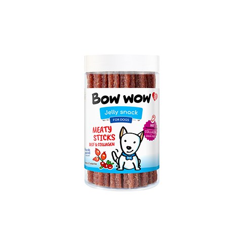 BOW WOW Paluszki mięsne z wołowiną i kolagenem 20szt [BW252]