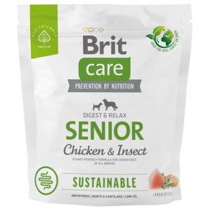 Brit Care Sustainable Senior Chicken & Insect 1kg