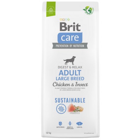 Brit Care Sustainable Adult Large Breed Chicken & Insect 12kg - 2