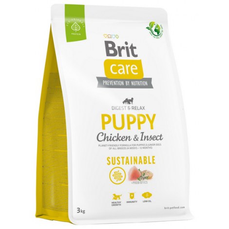 Brit Care Sustainable Puppy Chicken & Insect 3kg