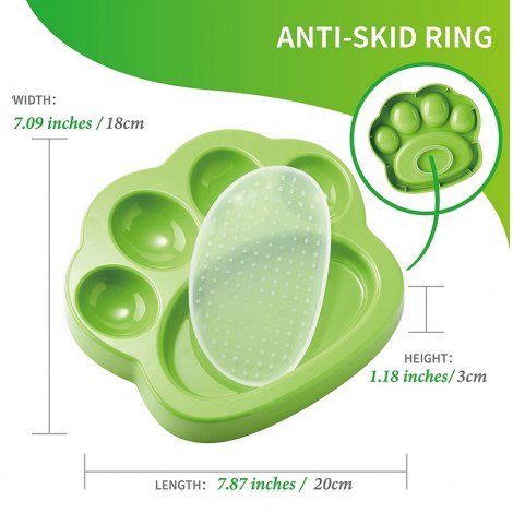 PDH Paw 2-in-1 Mini Green Easy - Miska dla psa zielona [PDHF012] - 3