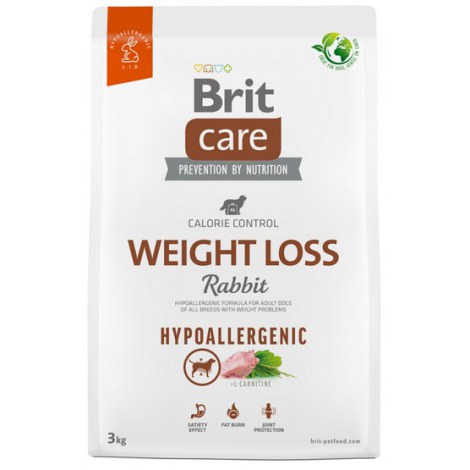 Brit Care Hypoallergenic Dog Weight Loss Rabbit 3kg - 2