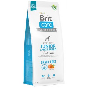 Brit Care Grain Free Junior Large Breed Salmon 12kg