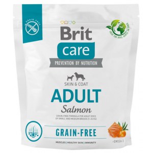Brit Care Grain Free Adult Small & Medium Salmon 1kg