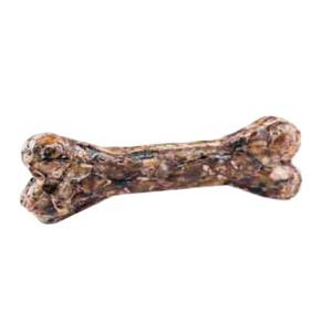 Kość dla młodszych psów z łososiem 12 cm