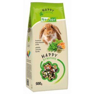 Nestor Pokarm Królik lucerna, marchewka, zioła 500g