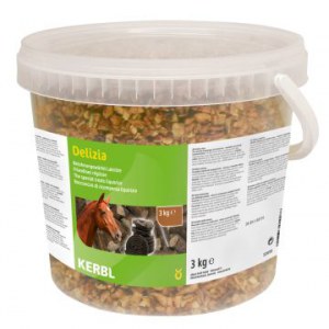 KERBL Smakołyki dla konia Delizia Classic, lukrecja 3kg [05-9170]